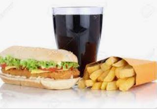 Menú Hamburguesa pollo