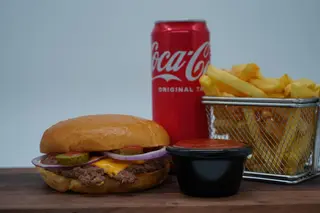 Cheeseburger porcija