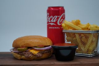 Cheeseburger porcija