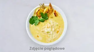 Hot & sour prawns soup