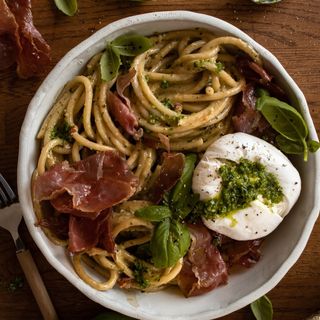 Fettuccine con Prosciutto di Parma 
