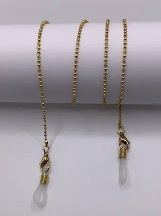 Corrente Bolinhas dourada