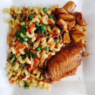 Freely Macaroni + Turkey + Plantain