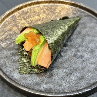 Temaki de salmon
