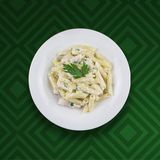  ქათმის  პასტა ალფრედო