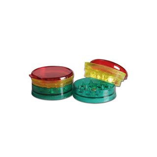 Grinder mini din Plastic RASTA, Ø42mm, 3Parti