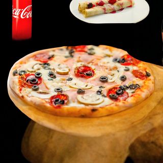 Meniu Pizza 30 cm + Coca Cola + Clatite