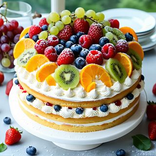 203.Веган плодова торта