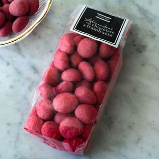 Bolsa De Almendras Con Chocolate Y Frambuesa