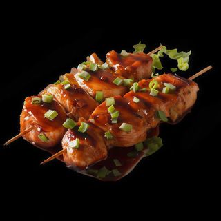 Yakitori De Salmón