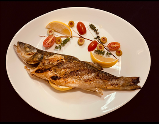 Лаврак на скара