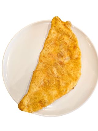 Pizza fritta completa