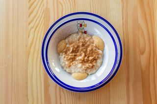 Arroz con leche y canela