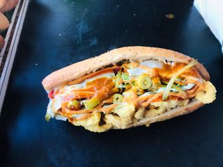 Sandwich Calamar Avec Frites