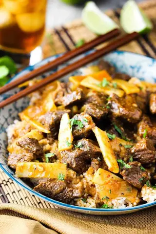 Teletina u curry sosu 