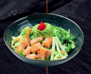 Salade Wakame Saumon