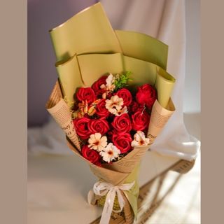 Buchet din trandafiri de săpun
