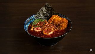 Spicy chicken katsu ramen