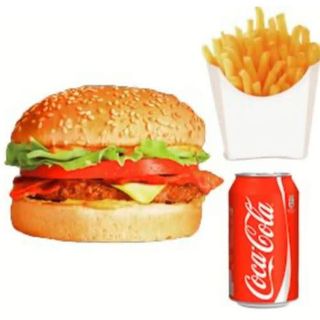 Menú hamburguesa ternera