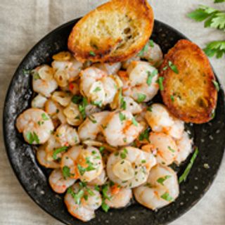 Crevettes À L'ail