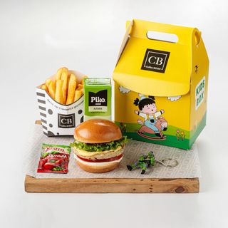 Kids box с куриным гамбургером