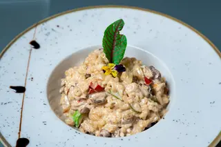 Riža sa biftekom i suvim vrganjem 530 gr