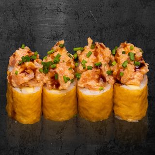 Хосомаки спайси пушена сьомга (8бр 140г)