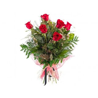 Ramo 6 Rosas Rojas