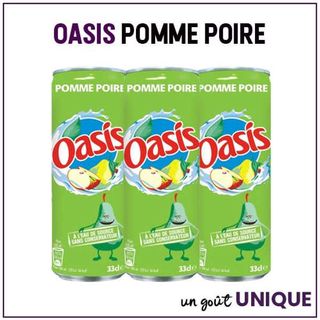 OASIS CASSIS POMME POIRE 