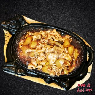 68d  -Maiale con patate alla piastra