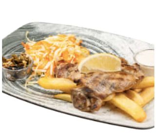 Пилешка пържола от бут