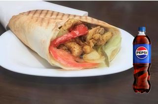 Kebab z kurczakiem  średni + Pepsi 0,5l