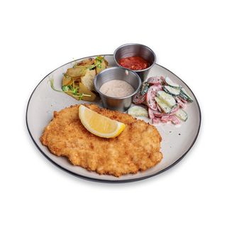 ШНИЦЕЛЬ с картофелем