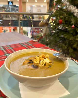 Supă cremă de ciuperci