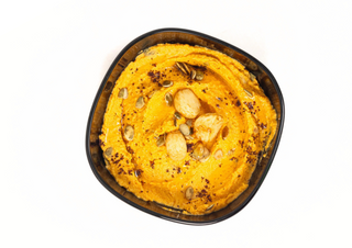 Hummus cu morcov și usturoi copt - De Post