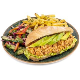 Creole Chicken & Avocado Sandwich.