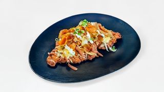 Meniu Șnițel din cotlet de porc