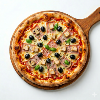 Pizza Pollo Y Champiñón (36 Cm.)
