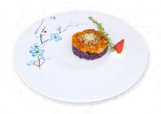 222. Tartar venere salmone