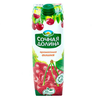 Сочная долина вишня (1л)