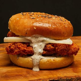 Crispy Truffled Burger