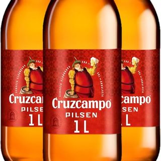 Cerveza Cruz campo  1 litro