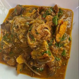 Ogbono Soup With Eba