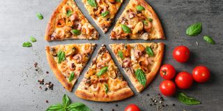 Пицца с морепродуктами (31 см.)