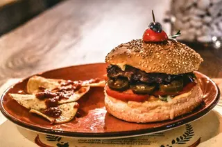 Tex mex burger