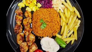 Spiedini con riso - 2 pezzi