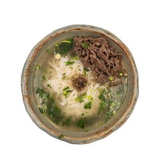Phở bò áp chảo