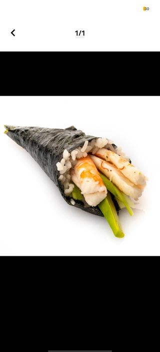 133 Temaki ebi 1 pezzo