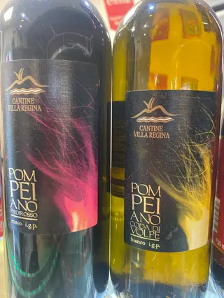 Vino Pompeano bianco bottiglia