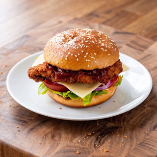 Crispy burger